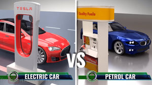 Difference between electric car and piston engine car