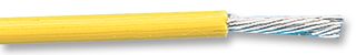 Flexible cable 1mm² yellow