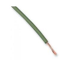 Flexible cable 1mm² green
