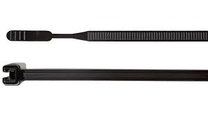Cable ties, 200mm, black